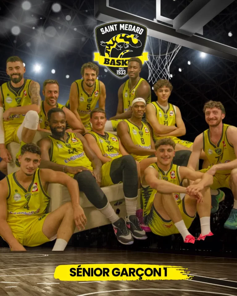 Equipe de Saint Médard en Jalles garçon sénior nm3